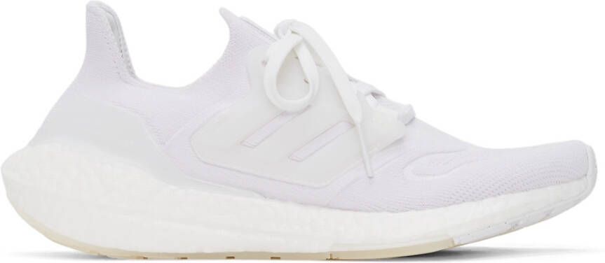Adidas Originals White Ultraboost 22 Sneakers - Picture 2