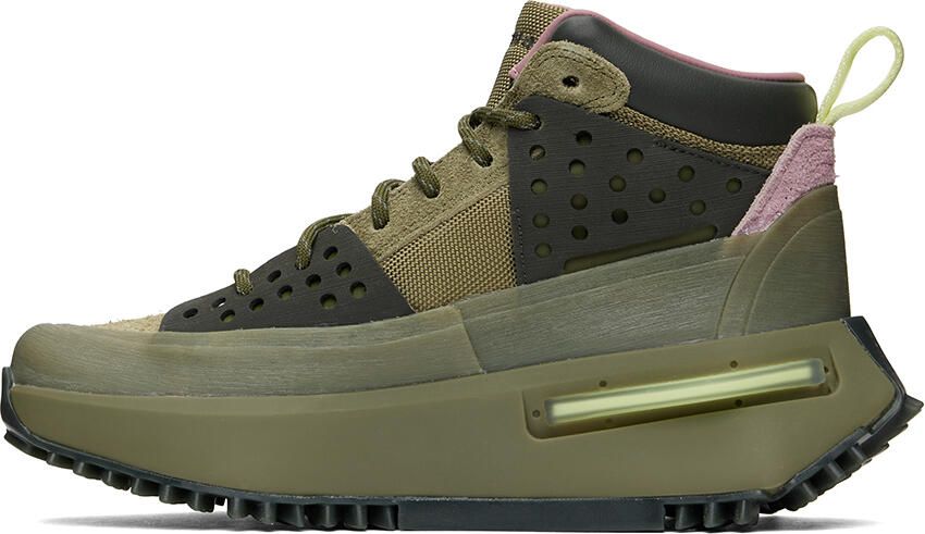 Adidas x Hu race by Pharrell Williams Green NMD S1 RYAT Sneakers - Picture 3