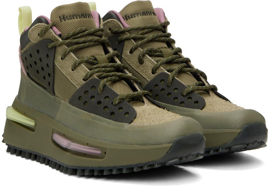 Adidas x Hu race by Pharrell Williams Green NMD S1 RYAT Sneakers - Picture 2