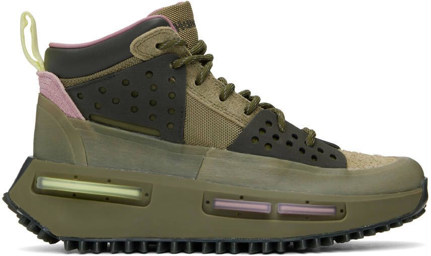 Adidas x Hu race by Pharrell Williams Green NMD S1 RYAT Sneakers - Picture 5