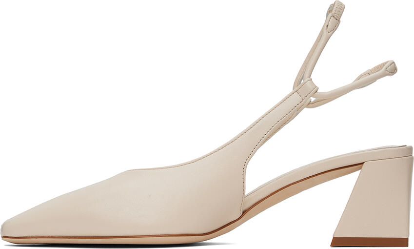 Aeyde Beige Polly Heels - Picture 3