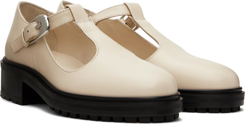 Aeyde Beige Roberta Loafers - Picture 2
