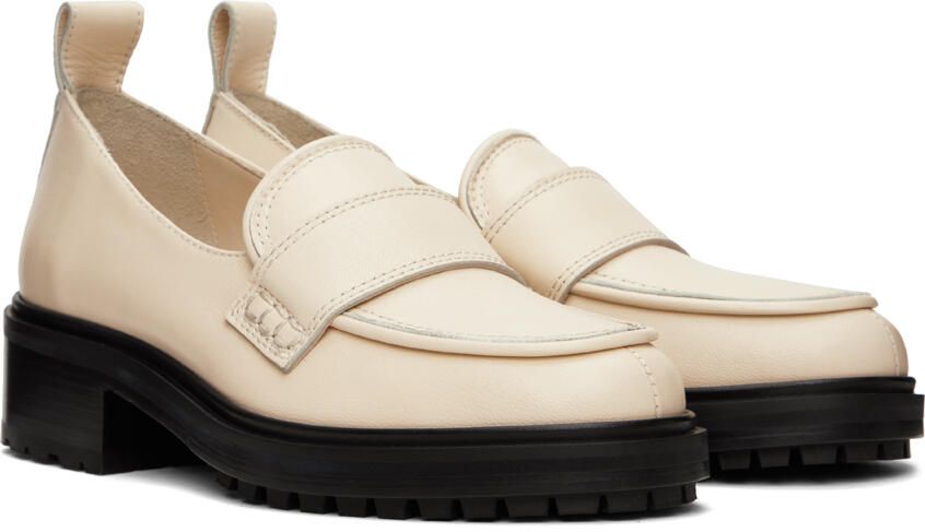 Aeyde Off-White Ruth Loafers - Picture 2
