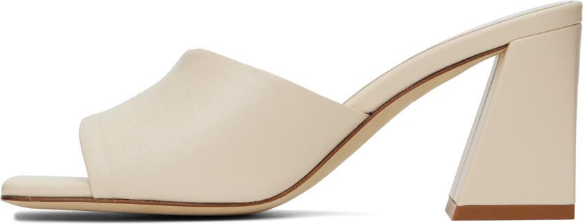 Aeyde Beige Sandi Heeled Sandals - Picture 3