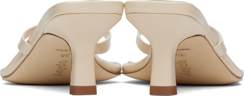 Aeyde Beige Wilma Heeled Sandals