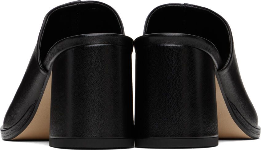 Aeyde Black Amanda Heeled Sandals