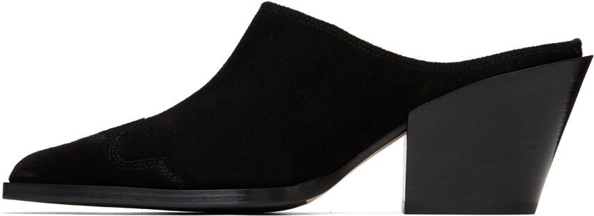 Aeyde Black Astrid Mules - Picture 3