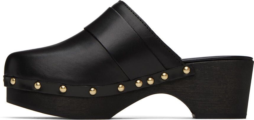 Aeyde Black Bibi Clogs - Picture 3