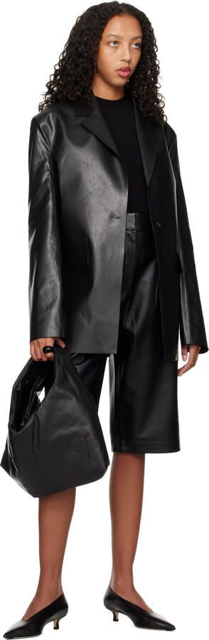 Aeyde Black Clara Heels - Picture 4