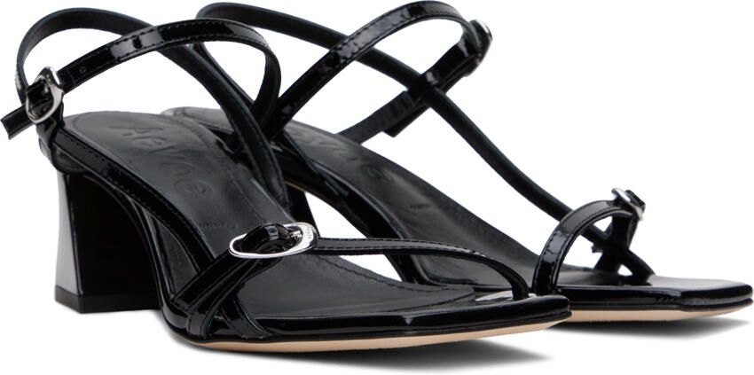Aeyde Black Greta Heeled Sandals - Picture 2