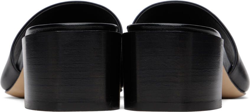 Aeyde Black Lissy Heeled Sandals