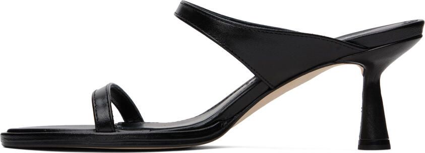 Aeyde Black Maru Heeled Sandals - Picture 4