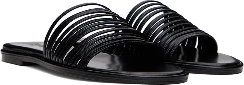Aeyde Black Noa Sandals - Picture 3