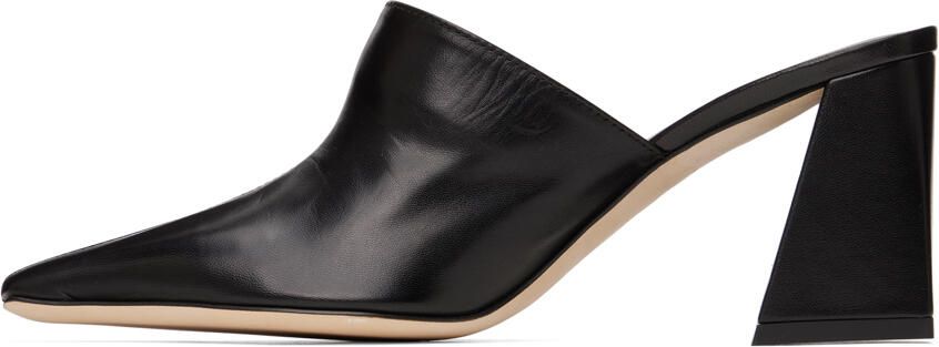 Aeyde Black Peri Mules - Picture 3