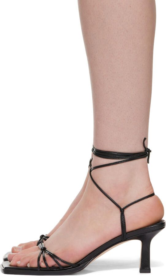Aeyde Black Roda Heeled Sandals - Picture 3