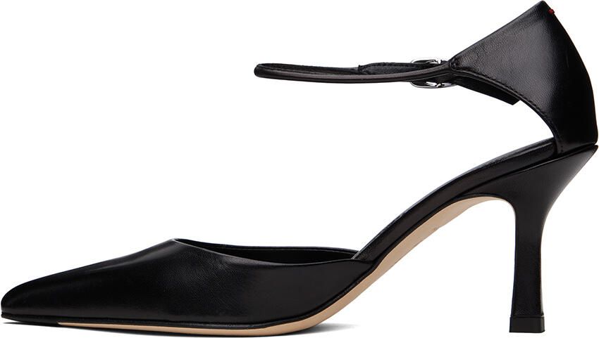 Aeyde Black Selma Heels - Picture 3