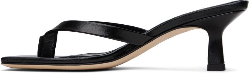 Aeyde Black Wilma Heeled Sandals - Picture 4
