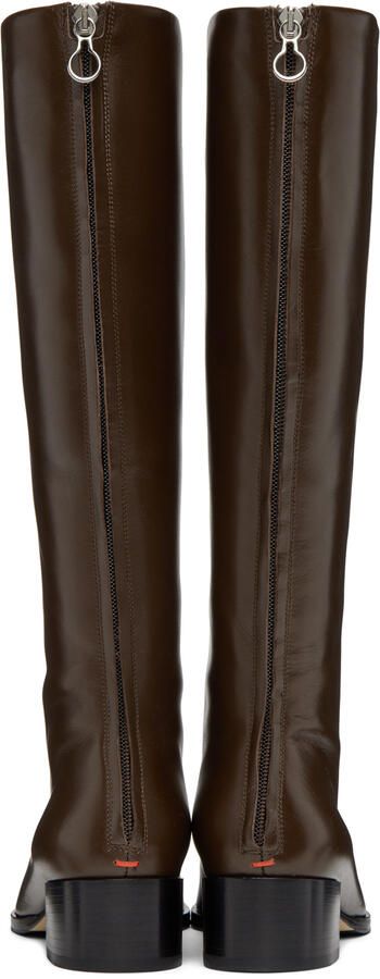 Aeyde Brown Pattie Boots - Picture 3