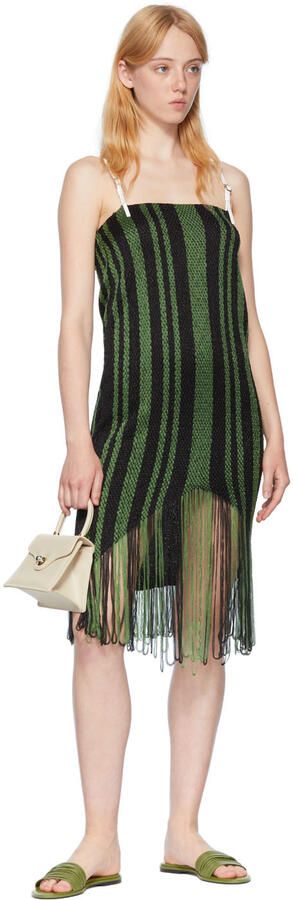 Aeyde Green Noa Sandals - Picture 3