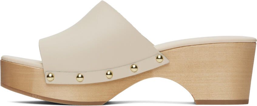 Aeyde Off-White Bobbie Clogs - Picture 3