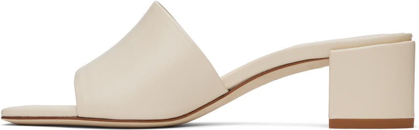 Aeyde Off-White Lissy Heeled Sandals - Picture 4