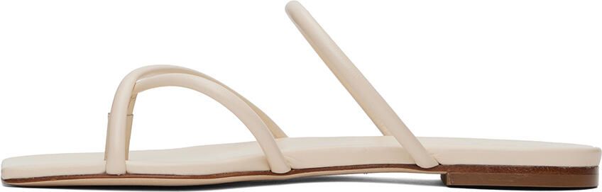 Aeyde Off-White Mina Sandals - Picture 4