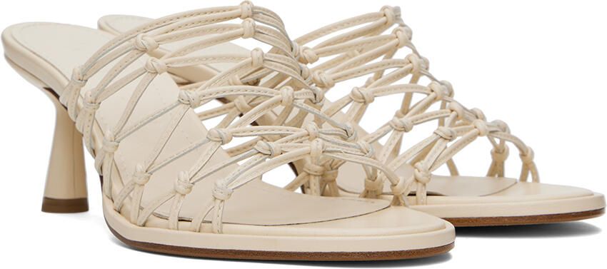 Aeyde Off-White Sibi Heeled Sandals - Picture 2
