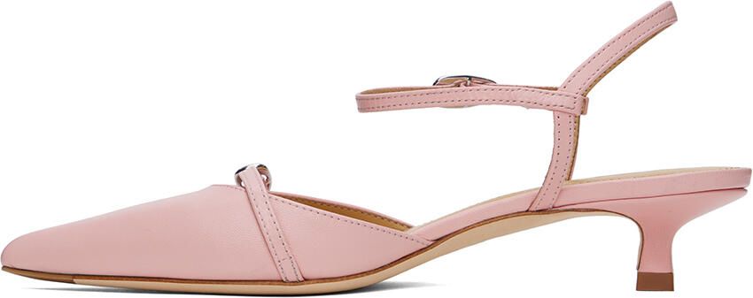 Aeyde Pink Melia Heels - Picture 4