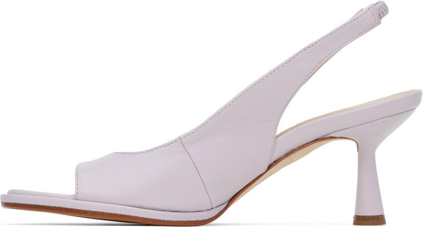 Aeyde Purple Miranda Heeled Sandals - Picture 3