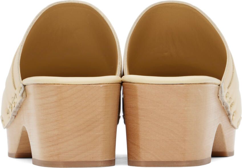 Aeyde Yellow Bibi Clogs