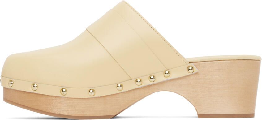 Aeyde Yellow Bibi Clogs - Picture 3