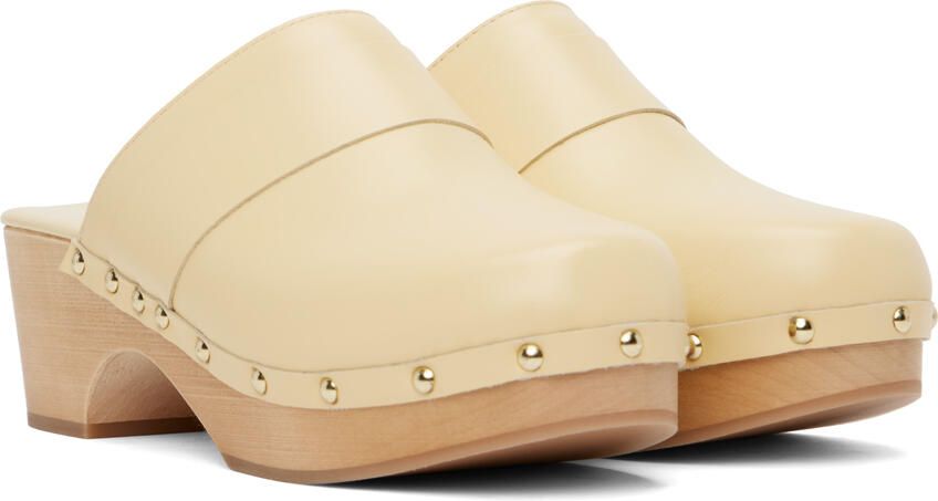 Aeyde Yellow Bibi Clogs - Picture 2