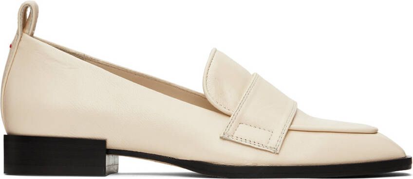 Aeyde Beige Julie Loafers - Picture 4