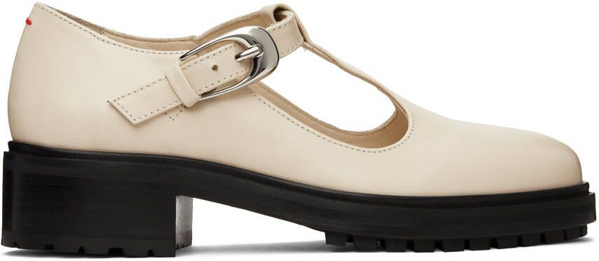 Aeyde Beige Roberta Loafers - Picture 4