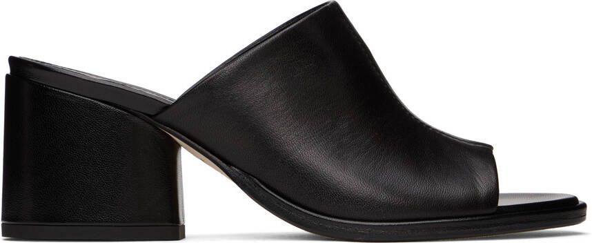 Aeyde Black Amanda Heeled Sandals - Picture 5