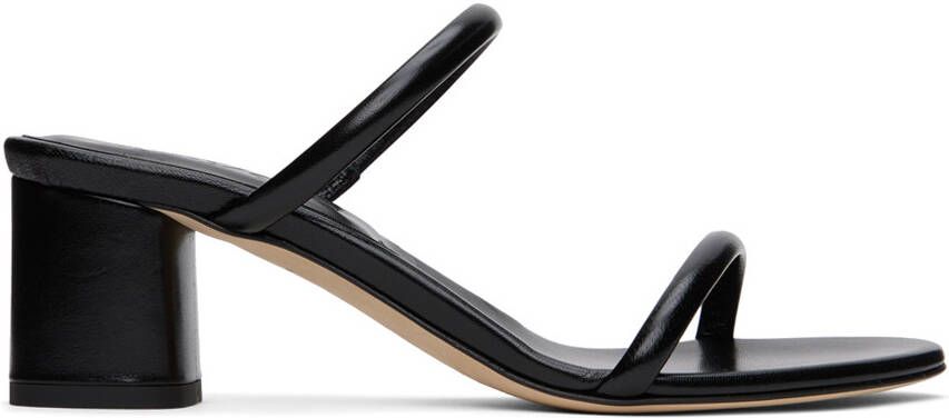 Aeyde Black Anni Heeled Sandals - Picture 2