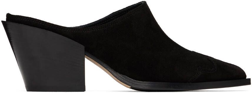 Aeyde Black Astrid Mules - Picture 5