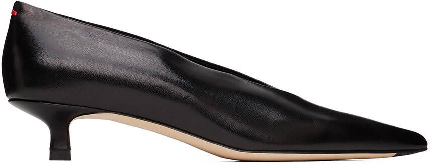 Aeyde Black Clara Heels - Picture 5