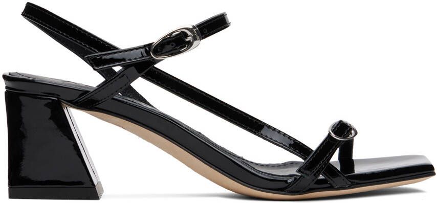 Aeyde Black Greta Heeled Sandals - Picture 5