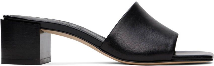 Aeyde Black Lissy Heeled Sandals - Picture 5