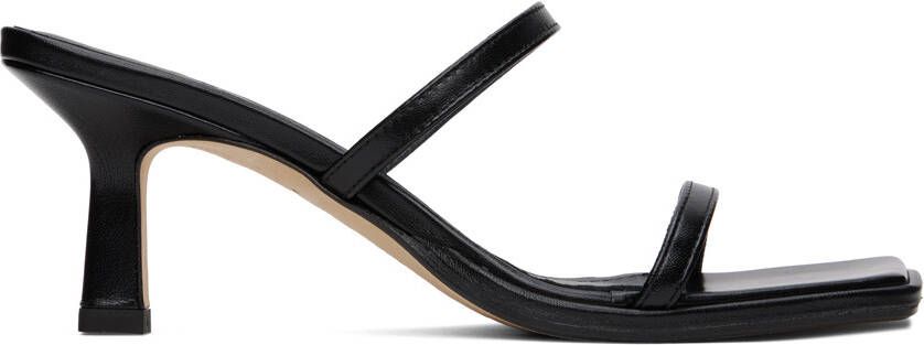 Aeyde Black Margo Heeled Sandals - Picture 5
