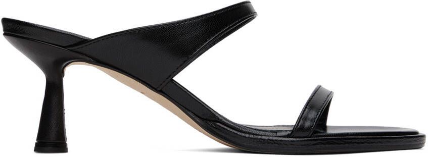 Aeyde Black Maru Heeled Sandals - Picture 5