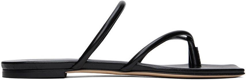 Aeyde Black Mina Sandals - Picture 5