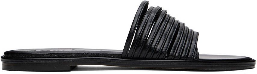 Aeyde Black Noa Sandals - Picture 5