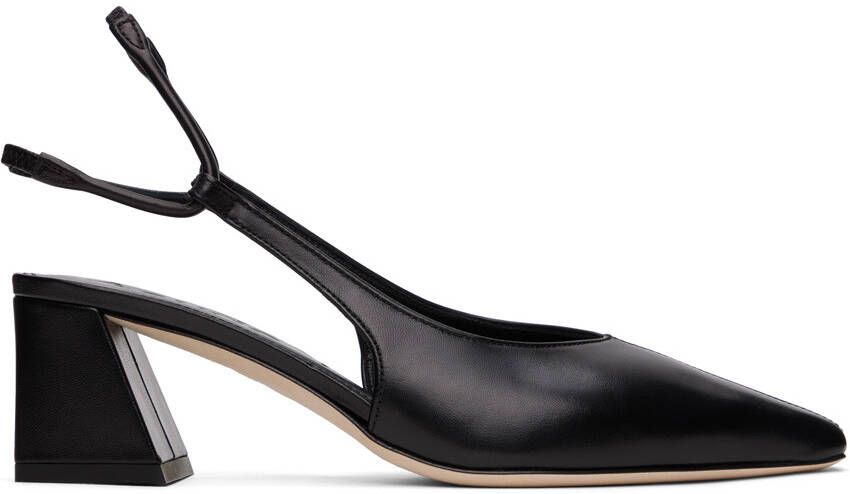 Aeyde Black Polly Heels - Picture 5