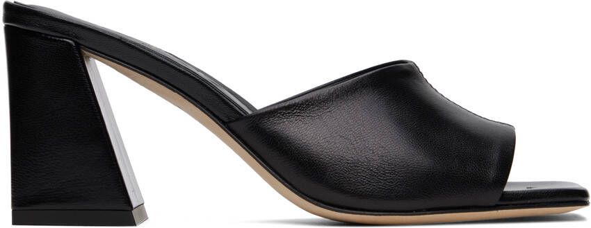 Aeyde Black Sandi Heeled Sandals - Picture 5