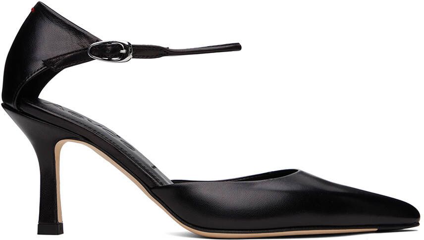 Aeyde Black Selma Heels - Picture 5