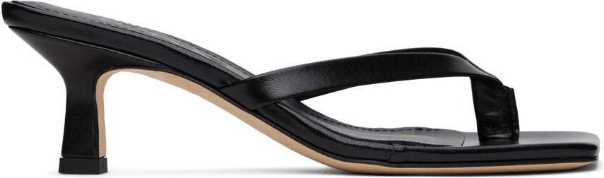 Aeyde Black Wilma Heeled Sandals - Picture 5