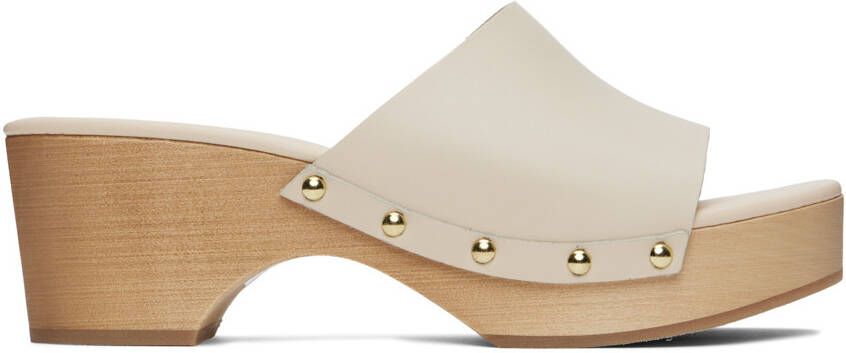 Aeyde Off-White Bobbie Clogs - Picture 5