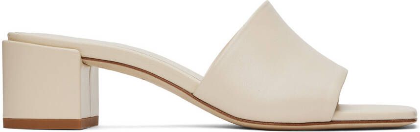 Aeyde Off-White Lissy Heeled Sandals - Picture 5